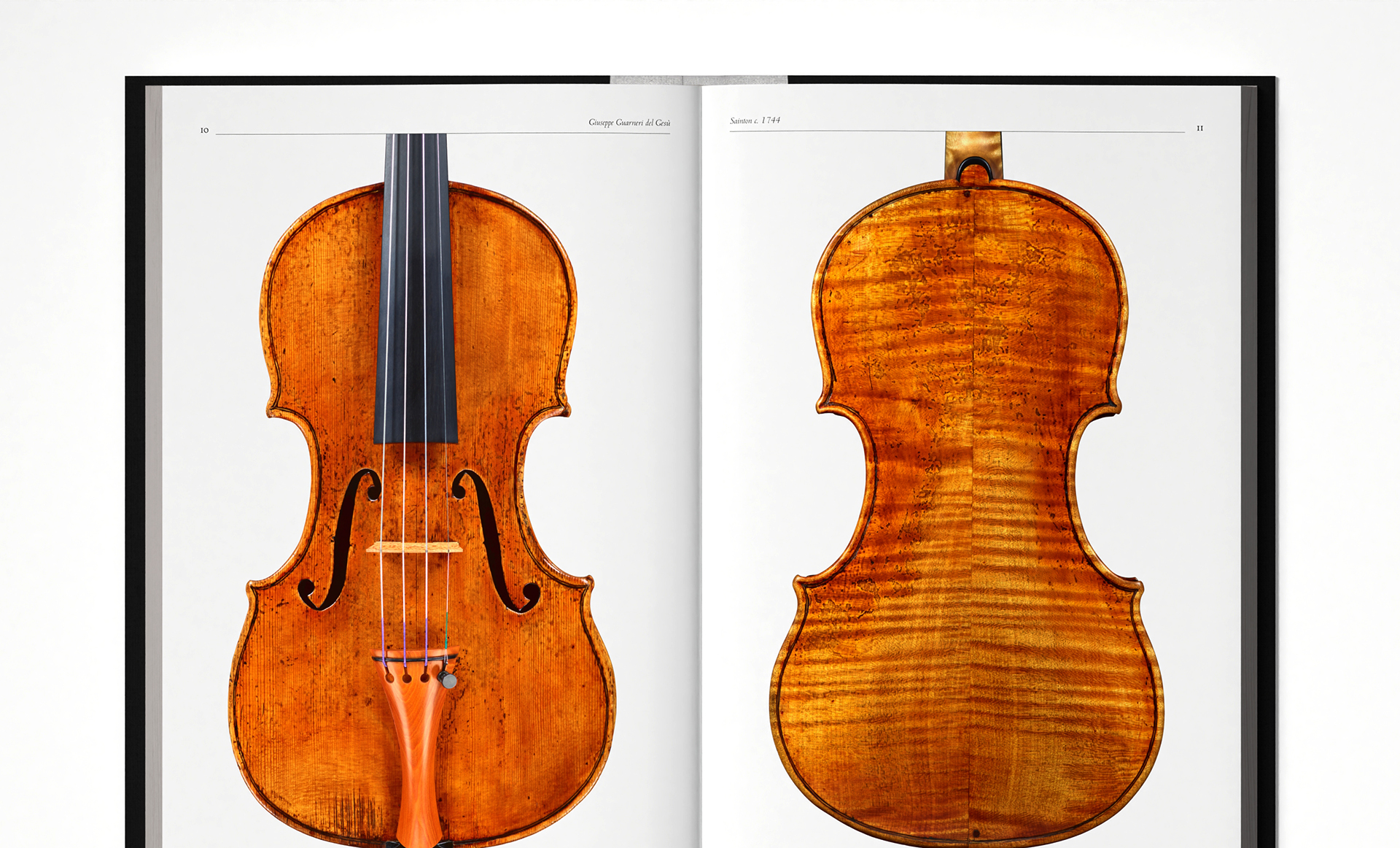 The iconography of Guiseppe Guarneri del Gesù